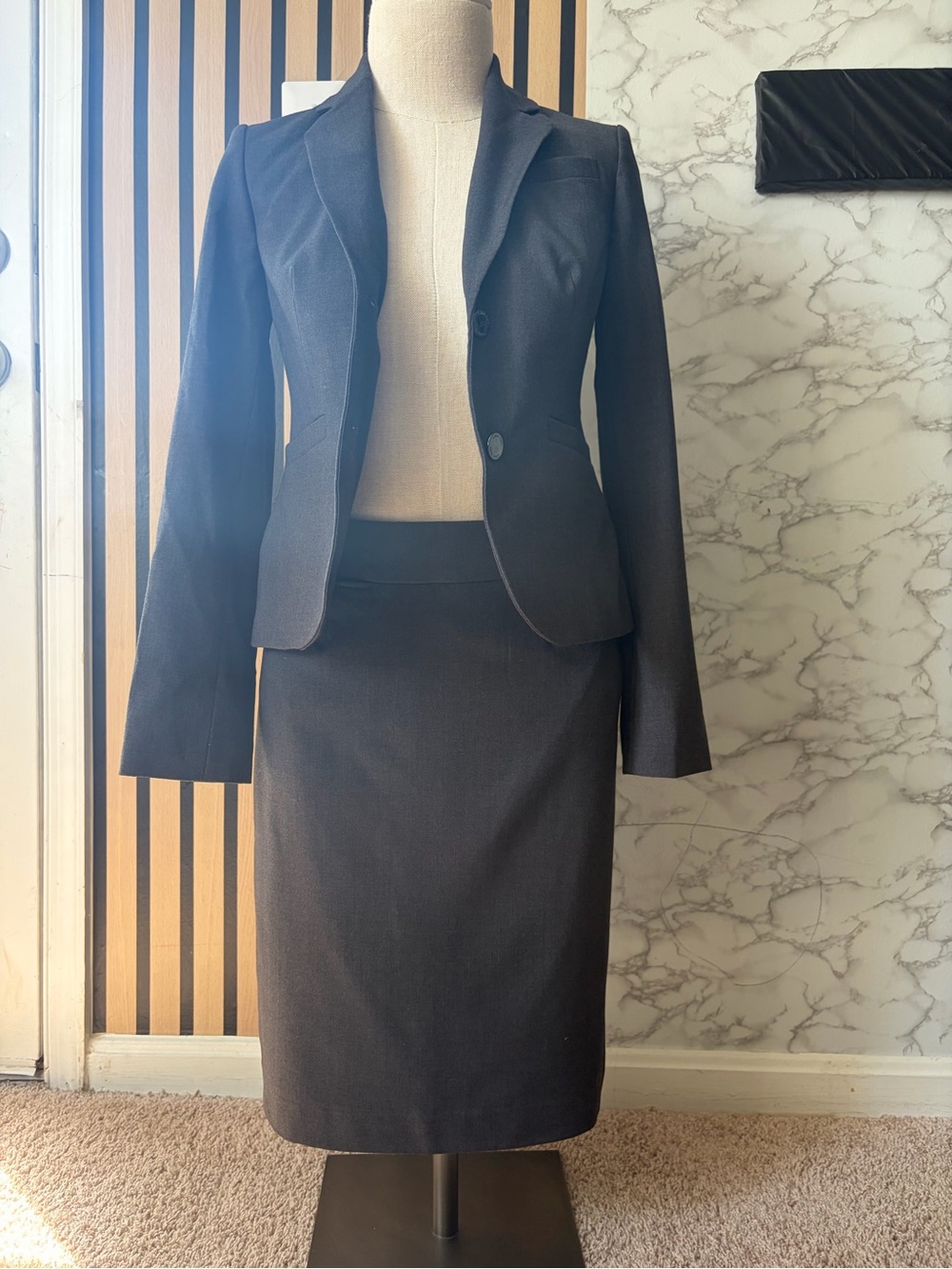 Calvin Klein Black Pencil Skirt